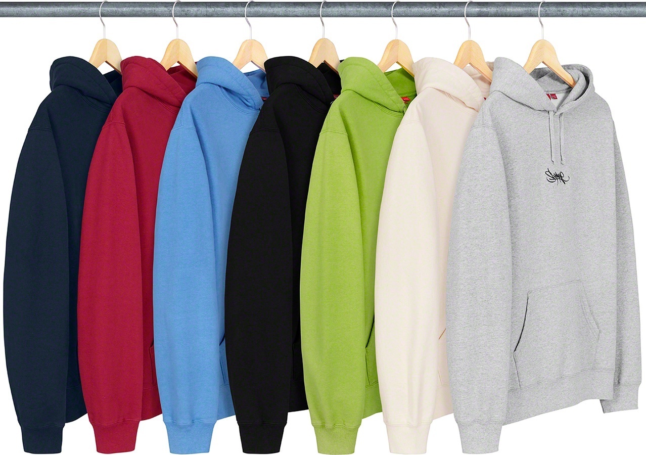 Tag Logo Hooded Sweatshirt